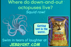Bernie's Best Jokes by J. E. Bright meme: octopus